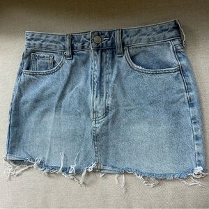 PacSun Light Blue Denim Skirt